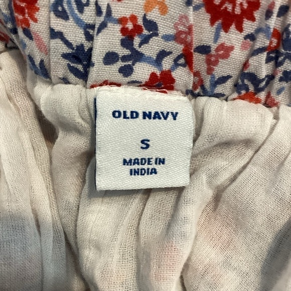 Old Navy High-Waisted Tiered Mini Swing Skirt Size S Multi Ditsy Floral Print - Picture 6 of 7